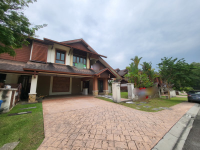 Facing Open, Huge Semi D House Dpuncak Bukit Jelutong
